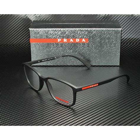 ps 04iv prada linea rossa|PRADA LINEA ROSSA PS 04IV Men's Rectangle .